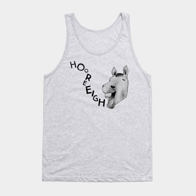 Hooray Horse Tank Top by martinascott